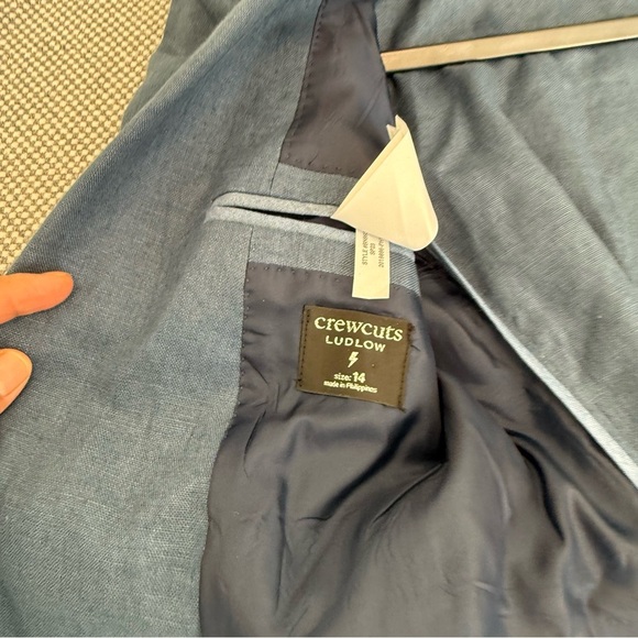 J.crew Crewcuts Ludlow linen blend Blazer size 14 - Picture 12 of 12